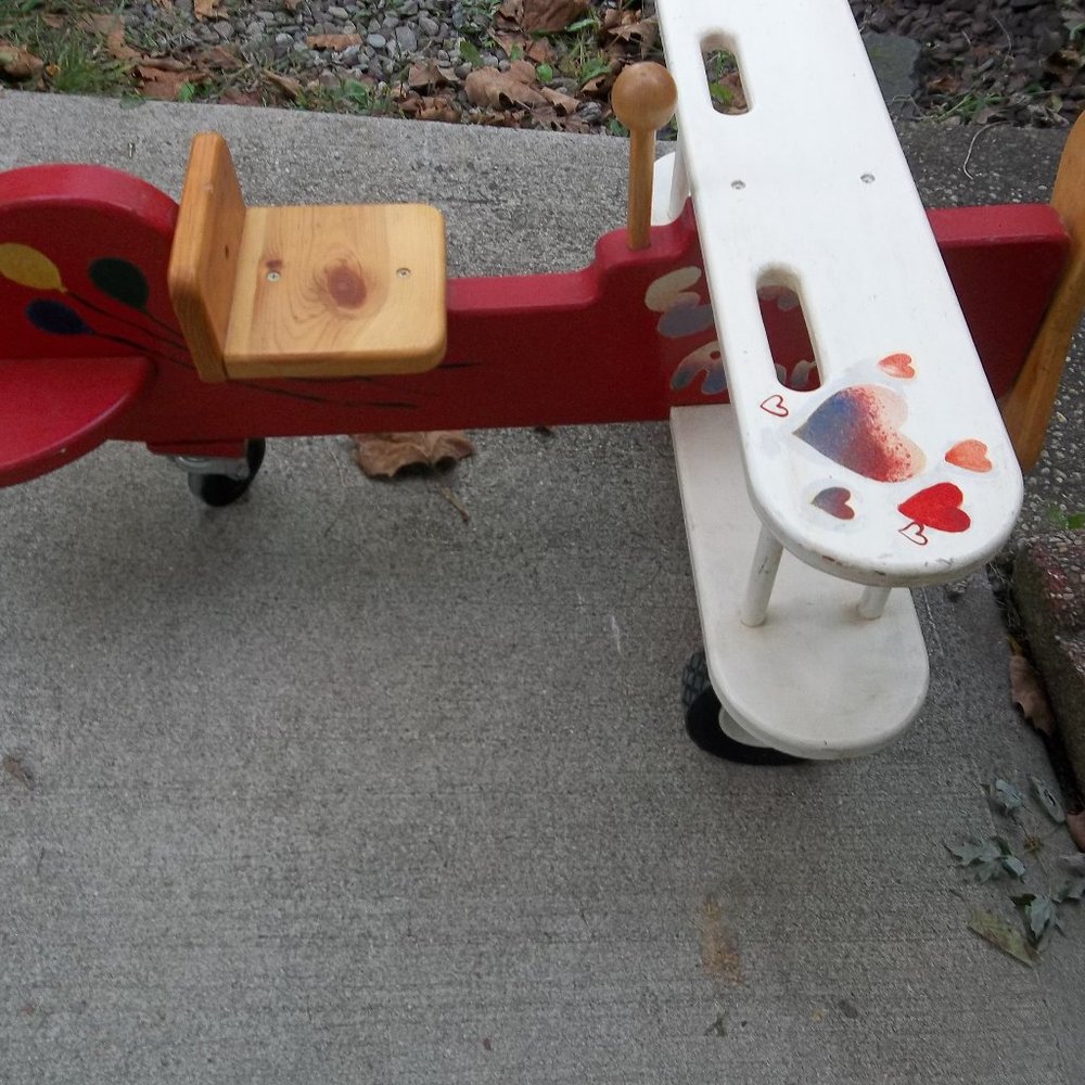 child's toy airplane